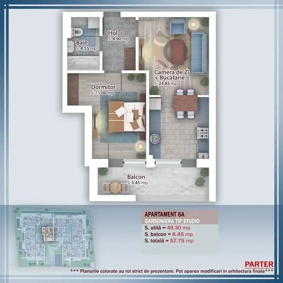 Apartament 2 Camere Titan Theodor Pallady Bloc Nou - 5