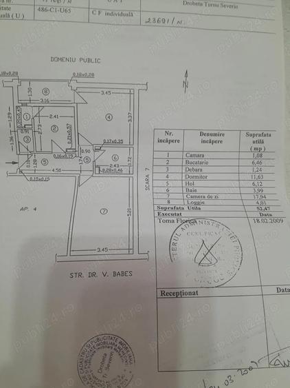 Apartament cu doua camere. - 2