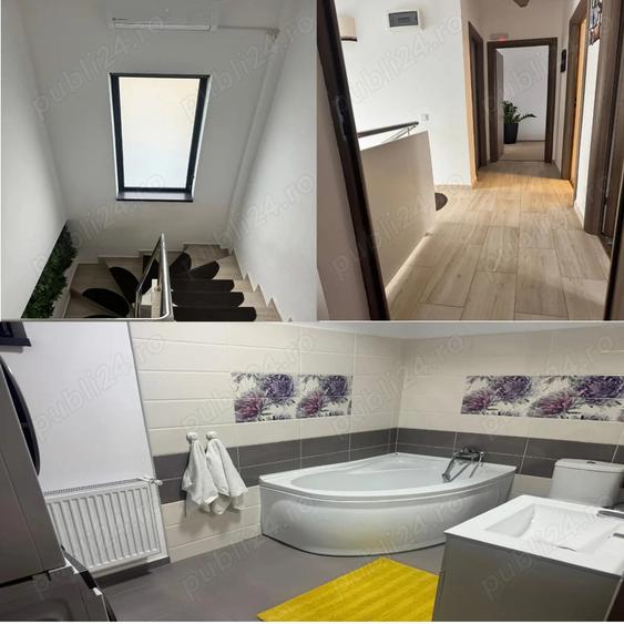 Casa vila P+1+pod , 3 dormitoare, Centru Sabareni ,12 km Bucuresti - 4