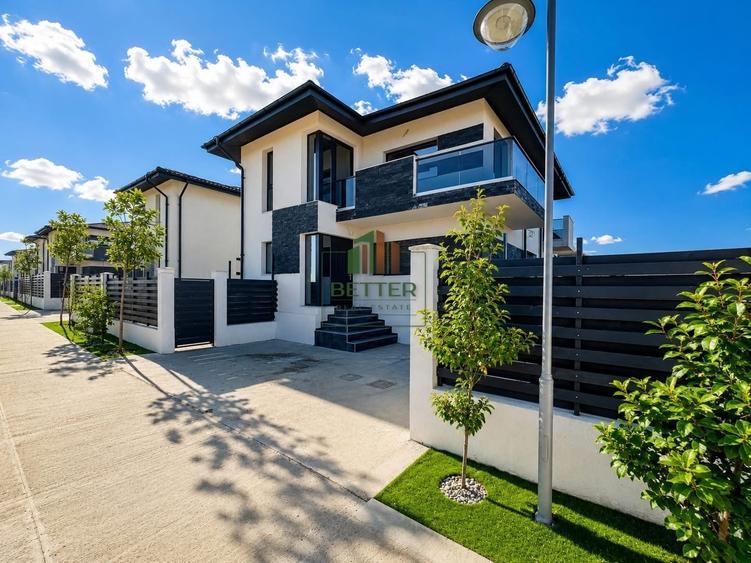 Casă de vânzare individuală ,4 camere | Ansamblu privat | Asfalt | Berceni Ilfov - 1