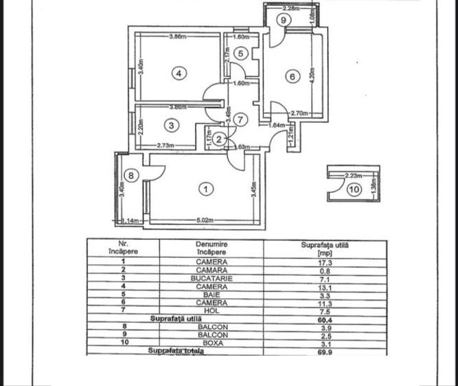 ►Km 4-5 - 3 Camere Decomandate 67m² Renovat Total Instalatii NOI Centrala Gaze - 8