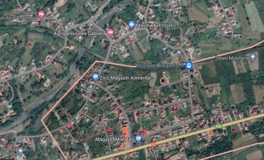 Teren intravilan Mijlocenii Bargaului  - 1