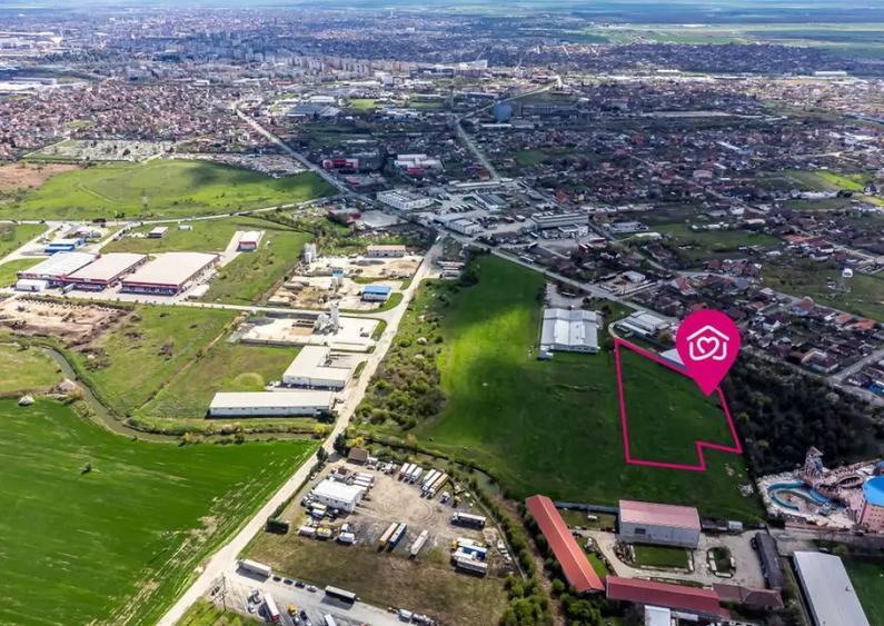 Teren cu PUZ in Arad, servicii, industrie, depozitare 8.3... - 7