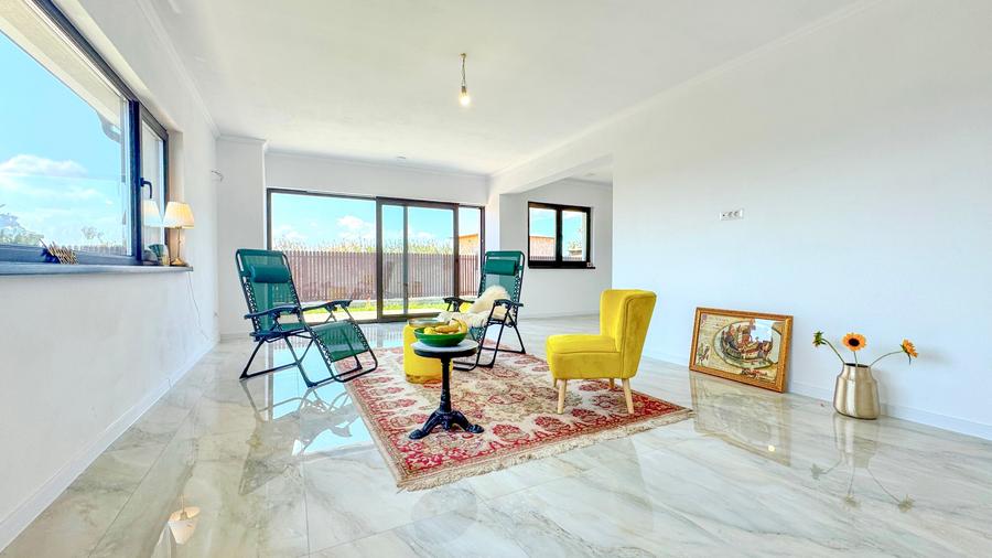 Casa eficienta energetic cu teren 500 mp in Harman - 5