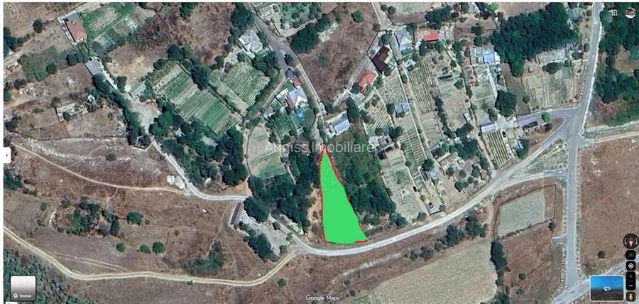 Teren construibil com.Mahmudia la 500m de Dunare