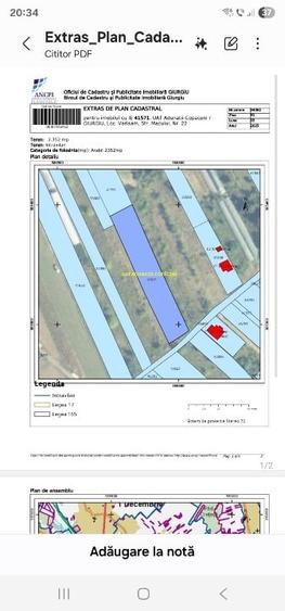 Teren intravilan, deschidere 20 m, Vaarlam-Adunatii Copaceni - 2