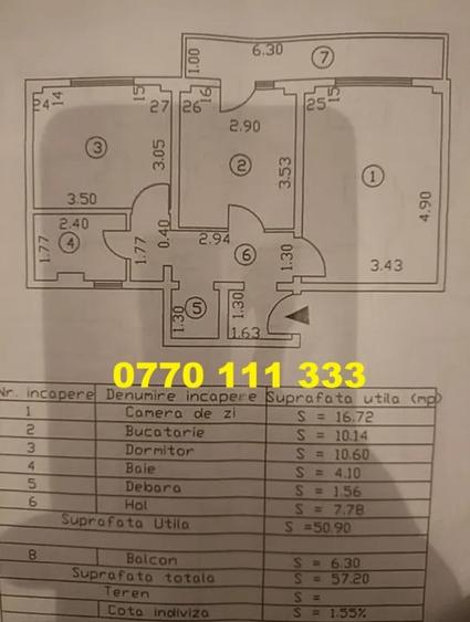 Apartament 2 camere decomandat, Obor. Mobilat Utilat. - 2