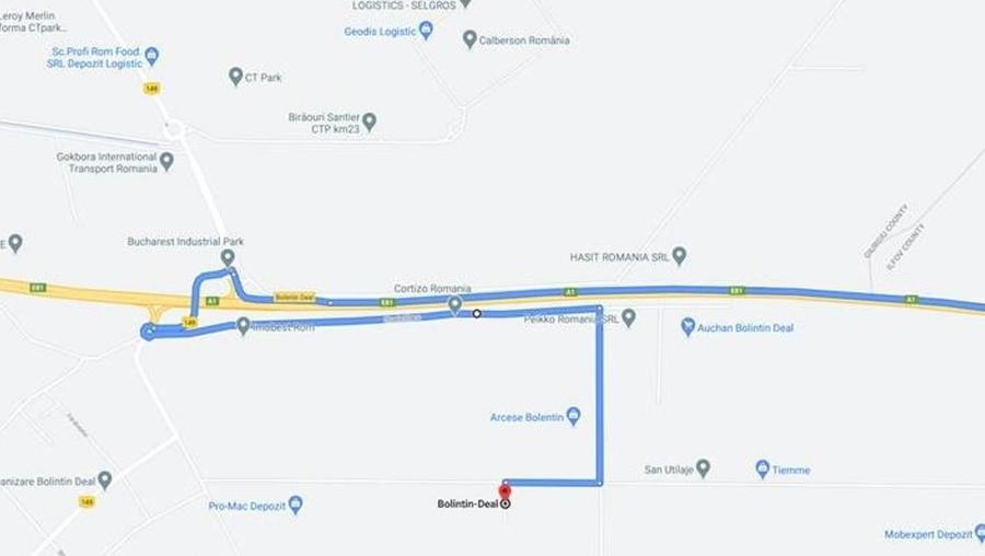 Vand teren intravilan pt constructie hala-Bolintin Deal- Autostrada A1 - 4