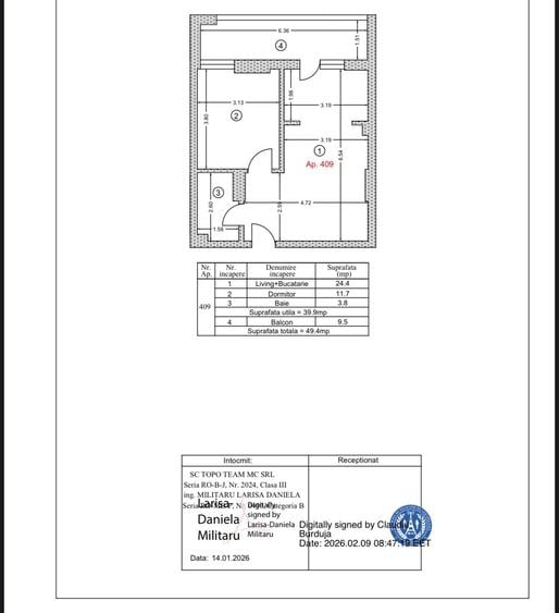 Apartament cu 2 camere, Metrou Berceni la 7 minute - 8
