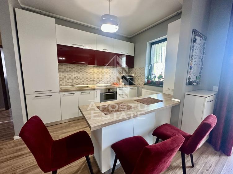 Apartament cu 3 camere, etaj intermediar, mobilat, zona Lidl - 5