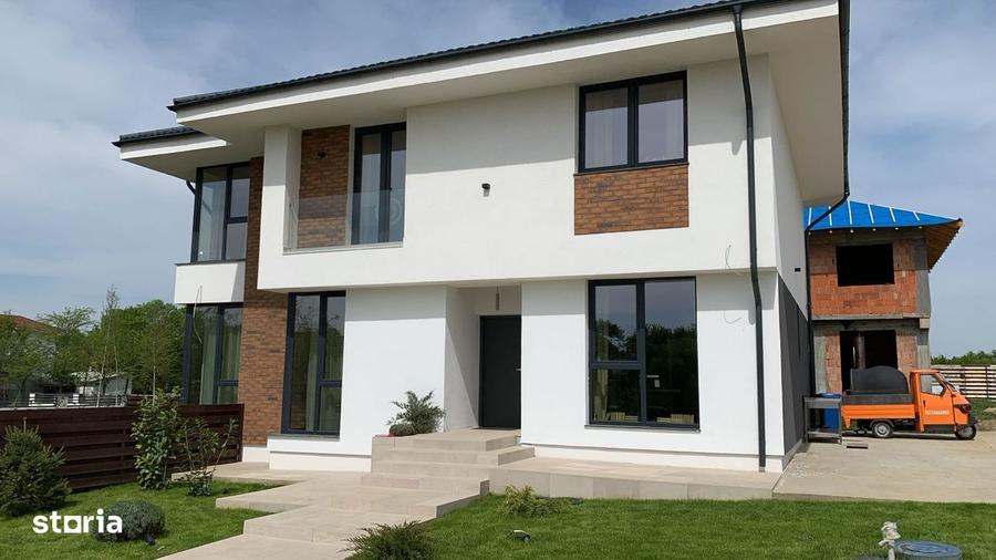 Casa noua cu 5 camere in Paradisul Verde, teren 490-630mp - 2