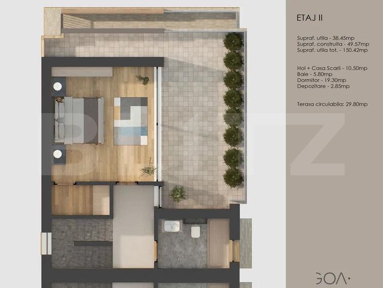 Casa cu 5 camere tip duplex, impecabila, zona Tractorul - 3