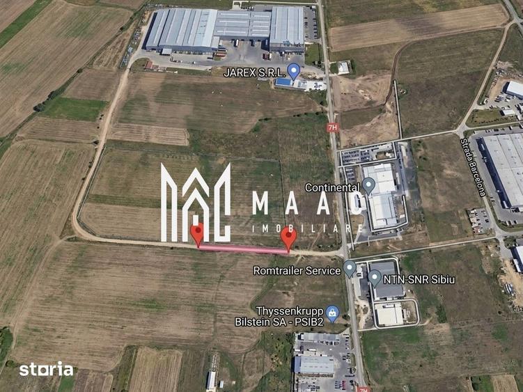 Teren de 6000 mp, în Cristian