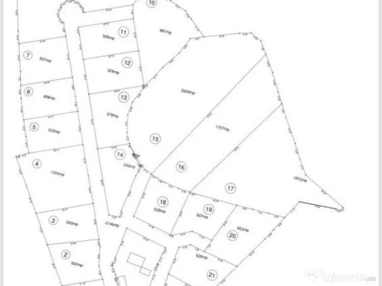 Parcele intravilane de vanzare, 400 mp - 1000 mp, zona rezi - 1