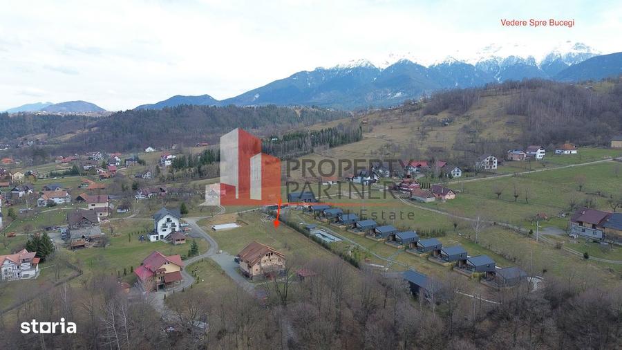 Teren intravilan 2.256 mp Bran Podul ?imonului | Ideal cabane | Ve - 6