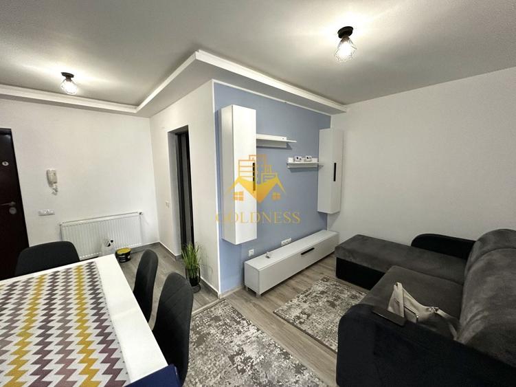 Apartament cu 2 camere semidecomandat, mobilat în Florești