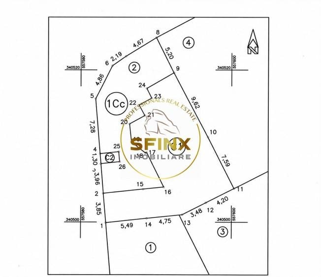 Duplex cu 8 camere cu Canalizare în Parcul Circului