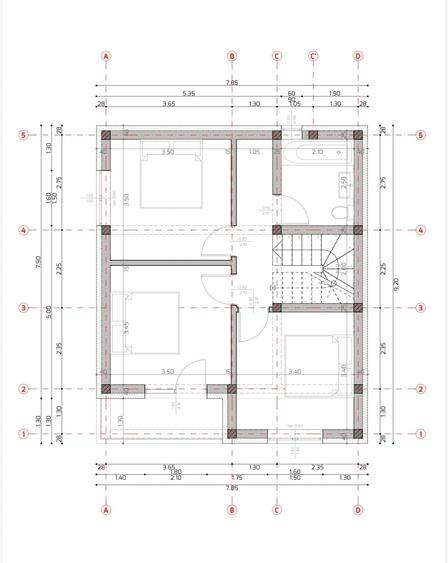 Triplex P+1 de Vânzare Dancu Iași 2026 - 93mp + Teren 110mp - 140.000€ - Comision 0% - 3
