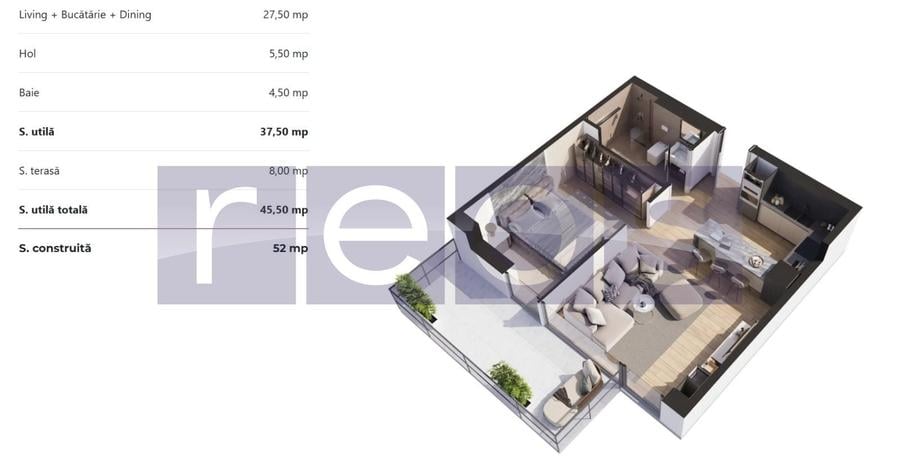 VANZARE STUDIO AVIATIEI | CLOUD 9 | IDEAL INVESTITIE | 37MP | TERASA - 3