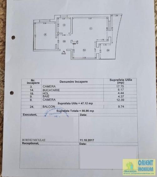 De vanzare apartament 2 camere, decomandat in Mamaia Nord, mobilat - 8