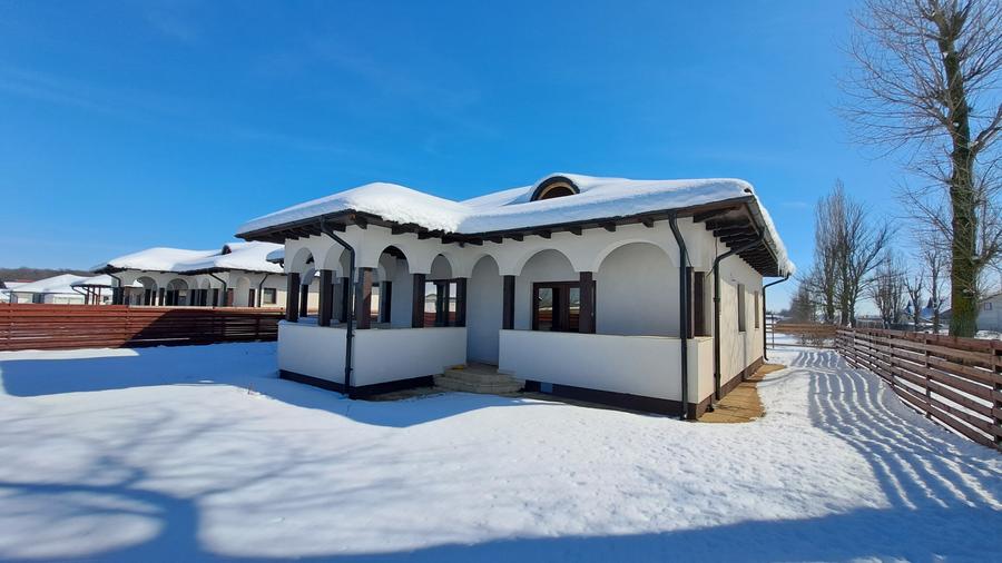 CASA 4 CAMERE CU SUPRAFATA GENEROASA IN  STIL NEOROMANESC - 5