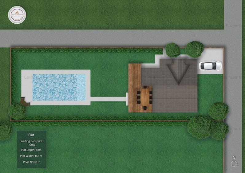 Teren cu Autorizatie, Utilitati, Asfalt, zona Paradisul Verde - 7