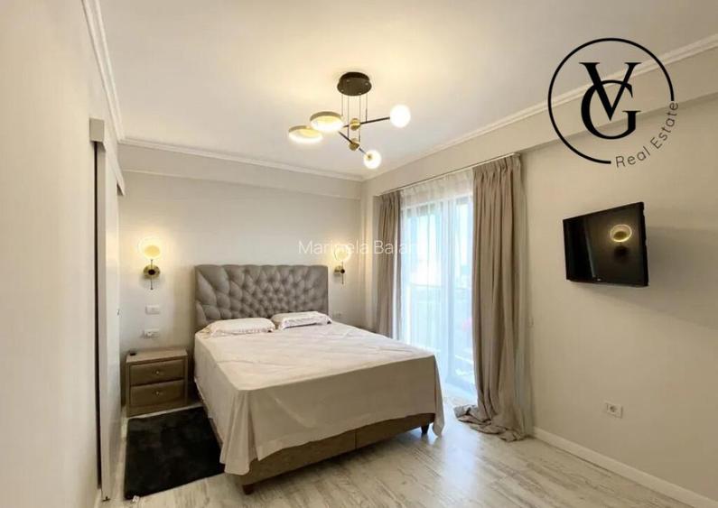 Apartament 2 camere Mamaia Sat cu piscina si vedere lac