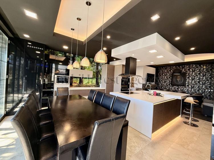 Vilă P+1+M cu lift, 262 mp utili, 2 terase panoramice, teren 348 mp - 8