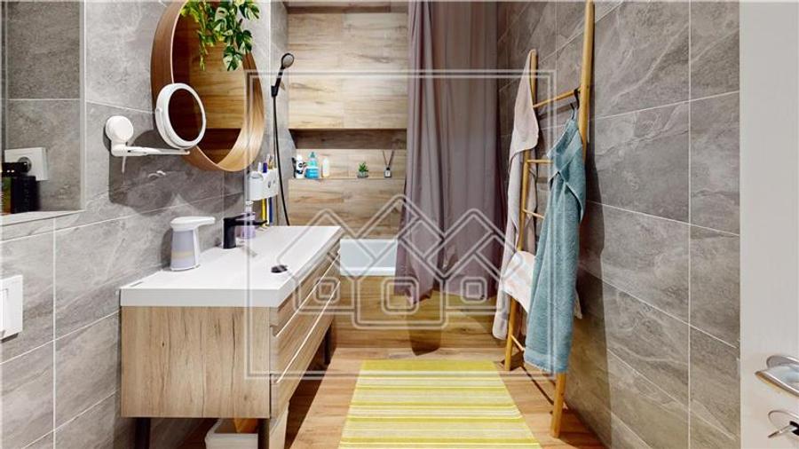 Apartament de vanzare in Sibiu - 3 camere, balcon mare - Zona D.Stanca - 10
