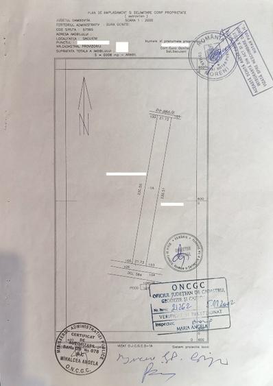 Teren de vanzare, 5008 mp, Sacuieni, Comuna Gura Ocnitei, Dambovita - 1