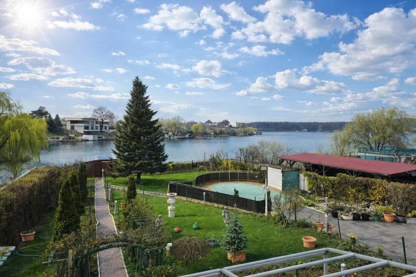 Snagov refugiu exclusivist pe malul lacului, proprietate rara - 10
