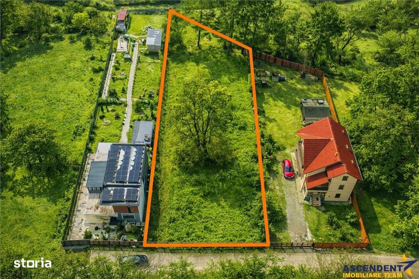 Film! Teren intravilan pe 1.300mp, arie apreciabila de case, Bunloc, B - 2