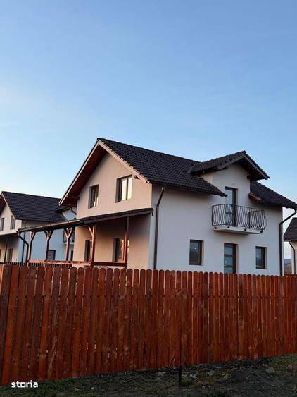 Vand casa noua P+M 150 mp semifinisata Reghin - 1