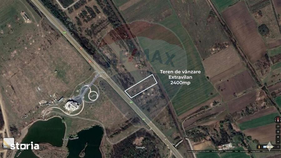 Teren extravilan de 2.400 mp cu deschidere directa la DN1 - Zona Mohu - 2