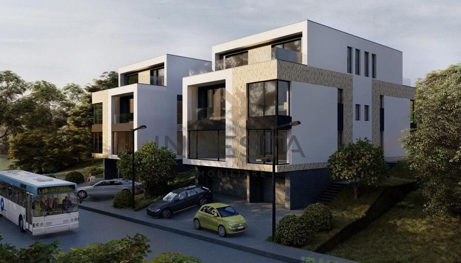 Ap 4 camere  in imobil tip vila, 121.74 mp utili + terasa 28 mp! - 3