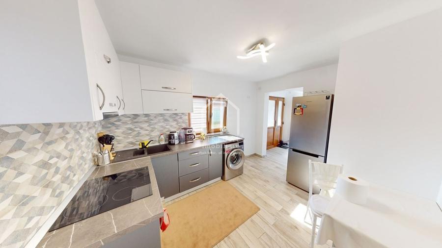 Casa individuala cu 3 camere, teren 572mp, mobilata, Cisnadie - 10