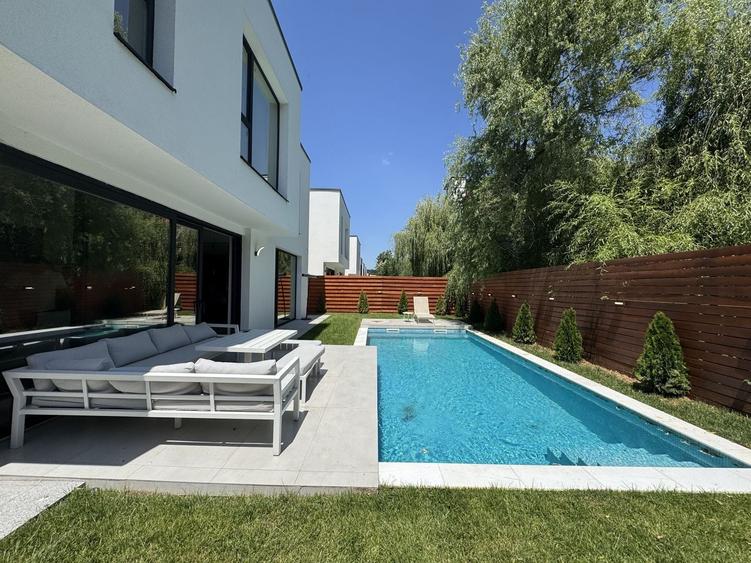 NOU!!Vila individuala minimalista cu finisaje premium, PISCINA si GARAJ - 1