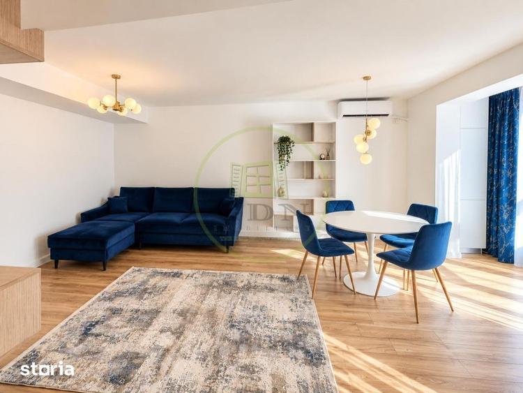 Apartament cu 2 camere, mobilat în Nord