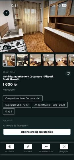 Inchiriez Apartament 2 camere - 4