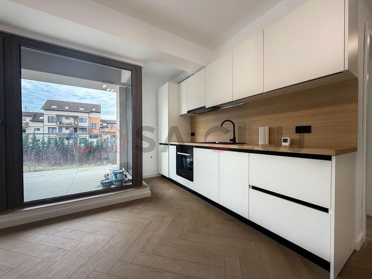 Apartament 3 camere NOU, prima locuire | terasa, parcare | Borhanci - 3