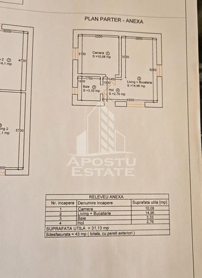 Casa individuala cu teren de 700 mp, Sag - 30
