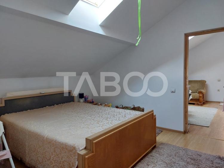 Casa 109 mp 4 camere pivnita terasa loc parcare curte comuna Cisnadie - 5