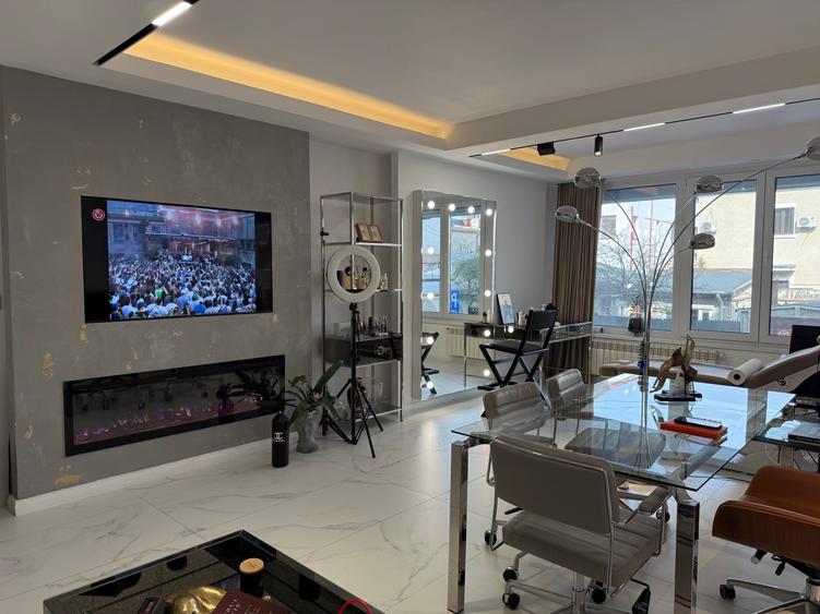 Inchieriere apartament 3 camere lux P-ta Dorobanti bloc boutique - 9