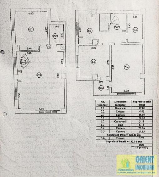 Mamaia, Dorna, duplex P+1, mobilat, gaze, inchirieri Constanta - 5