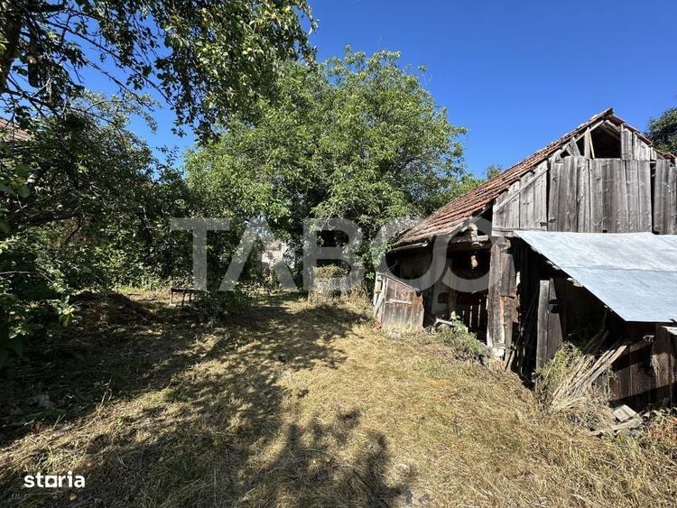 Casa cu potential de investitie in centrul satului 1540 mp teren - 6