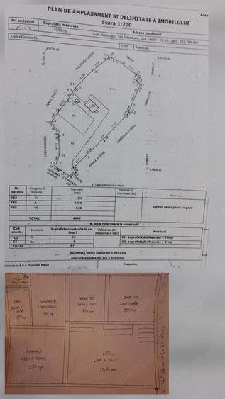 Casa 3 camere, bucatarie, baie, beci si teren 4600 mp, panouri solare, Mastacani - 4