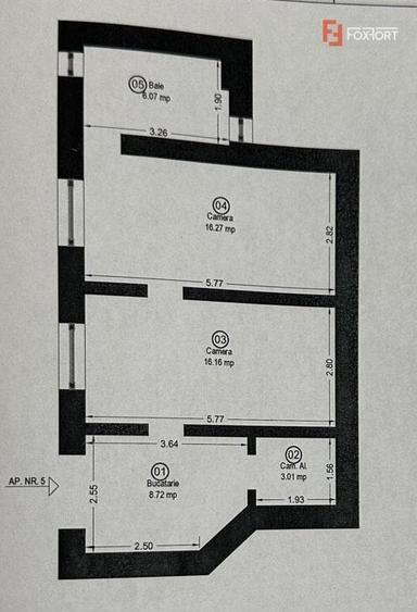 Apartament cu 2 camere nedecomandat, mobilat în Iosefin