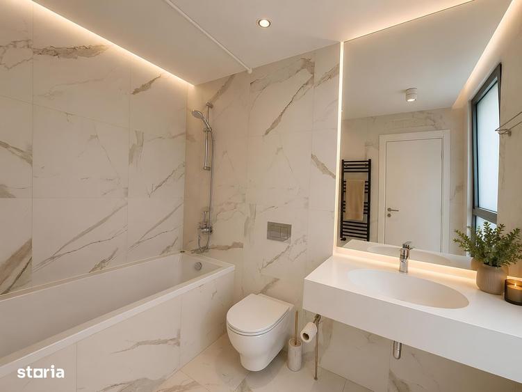 Apartament 3 camere cu terasa si vedere urbana | One Herastrau Towers - 3