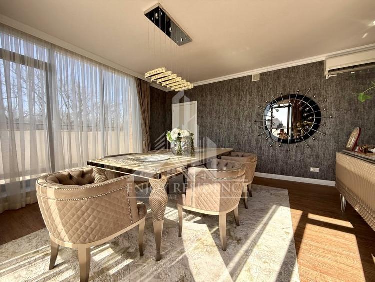 Apartament cu 3 camere decomandat, mobilat în Băneasa