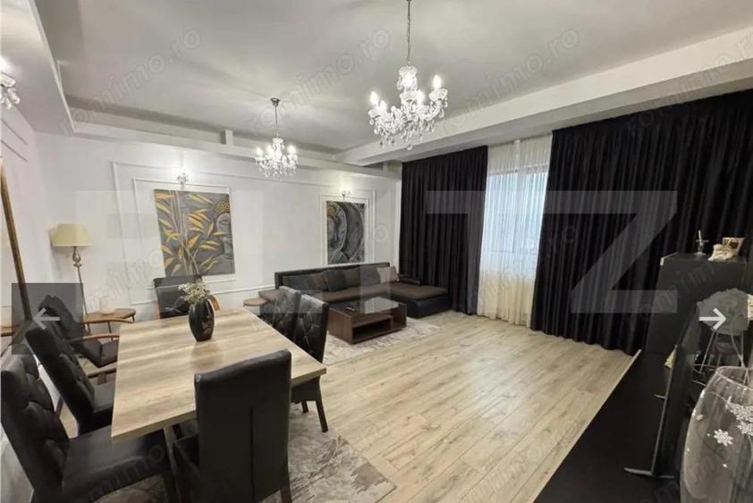 Apartament ultracentral, bloc nou, mobilat complet, 3 camere Zona Arex - 7